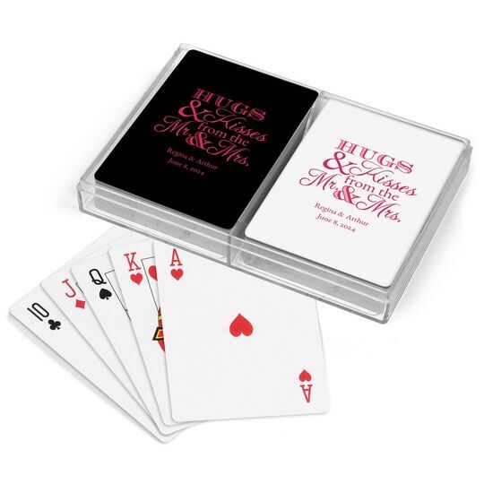 Hugs and Kisses Double Deck Playing Cards